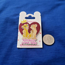 DLRP DLP Disney Paris Lion King Simba Nala Valentine’s Day Royally Love You Pin picture