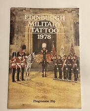 Edinburgh Military Tattoo 1978 Programme  picture