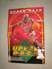 Upper Deck Series One 1993-94 NBA Cards Michael Jordan Foldout Display Poster picture