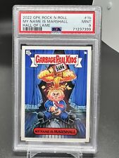 EMINEM MY NAME IS MARSHALL 2022 Garbage Pail GPK Hall Of Lame 1b GPK PSA 9 MINT picture