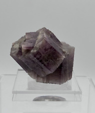 PURPLE ARAGONITE crystals – Minglanilla, Spain, mineral collection 6x6x6cms picture