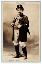 c1910's Broadway Austrian Theater Actor Emil Berla NY RPPC Photo Postcard picture