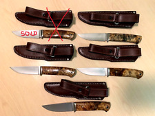 Loveless Style G.Deduykhin Custom Handmade Drop Point Hunting Knife Fixed Blade. picture