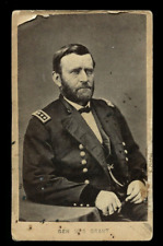Civil War General US GRANT CDV 1860s 1865 picture