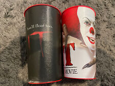 2 CLASSIC PENNYWISE IT PLASTIC DRINKING CUP NEW picture