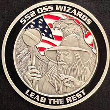 552nd Operational Support Squadron OSS Tinker AFB Challenge Coin picture