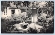 Maitland Florida FL Postcard Research Studio Exterior Garden Field c1940 Vintage picture