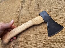 SMALL MINI VINTAGE ANTIQUE GERMAN RHEINLAND AXE HATCHET CAMPING HIKING FELLING picture