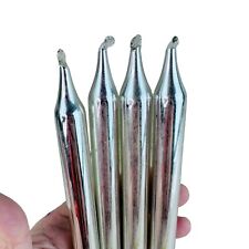 4 Vtg Mercury Glass Candle Sticks 10