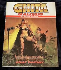 GHITA of ALIZARR by Frank Thorne Adult Fantasy Graphic Novel Comic Blue Dolphin picture