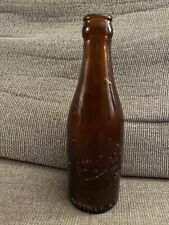 Louisville Kentucky Amber Straight Side Coca~Cola Bottle Round Arrow 1910’s picture