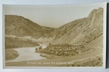RPPC Elko to Carlin NV Nevada Hi-Way 40 Highway Real Photo Postcard A2 picture