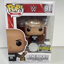 Funko Pop The Rock WWE Entertainment Earth Exclusive Limited Edition #91 picture