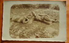 WW1 soldier comrades rppc 1914 soldiers mail real photo postcard picture