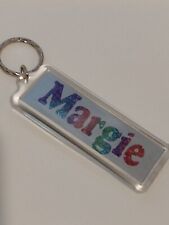 Namesake Margie Sparkling Multicolor Letters Keyring Accessory picture