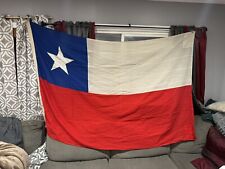 Vintage Cloth Chile Flag 5x7 Feet picture