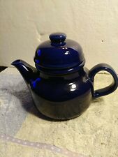 Vintage Blue 1983 Ceramic Rondo Tea Pitcher. Gailstyn Sutton made in Japan picture