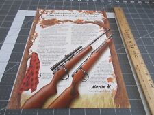 1985 Marlin 22 Rifles, Model 15Y & 781, Print Ad picture