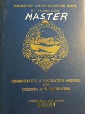 US Pacific Fleet organization regulation book cruisers destroyers 1964 US Navy picture