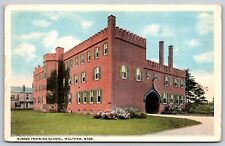 Postcard Nurses Training School, Waltham, Mass 1920 L177 picture