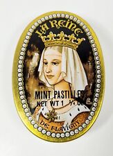 1980's Pastille Empty Tin Troubat Flavigny La Reine Made in France picture