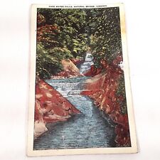 Cedar Creek Virginia -Lace Falls- Natural Bridge State Park Postcard Posted 1939 picture