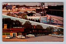 Gainesville TX-Texas, Curtwood Hotel Court, Advertisement, Vintage Postcard picture
