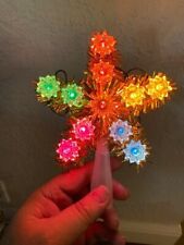 Tree Top-11 Light Star 6-inch Greatland Christmas Made in the Philippines tested picture