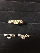 Presidential Candidate George Wallace 1968 Tie Clip And Two Pins picture