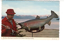 Postcard: Rainbow (Kamloops) Trout, Lake Pend Oreille, North Idaho - fishing picture
