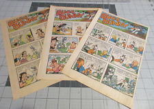 BUGS BUNNY Lot of 3 Sunday Comic Full Page Strips 1979 picture