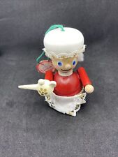 Steinbach Mrs Claus Cratchit Maid with Teapot Ornament, Germany   picture