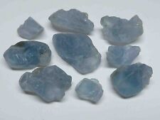 Celestite 1/4 Lb Natural Sky Blue Crystal Chunks Gemstone Specimens picture