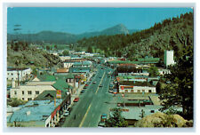 1974 Looking Eastward Along Elkhorn Avenue Estes Park Colorado CO Postcard picture