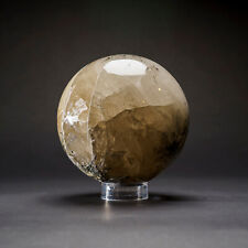 Genuine Polished Quartz with Tourmaline Sphere (5
