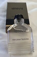1 Armani eau Pour Homme .33 fl oz full with box sample rare glass, Germany Italy picture