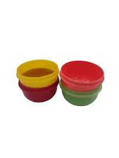 TUPPERWARE LOT Of 4 Snack Bowls No Lids~#1403 ~8 oz picture