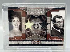 2011 Panini Americana Co-Stars #4 Lee Meriwether & Rock Hudson Relic 21/49 picture