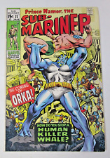 Sub-Mariner #23 1970 [VG] 1st App Orka Marvel Bronze Age Key Issue Namor picture
