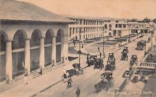 Kingston Jamaica Downtown King Street 1910s Trolley Cars Vtg Postcard P1 picture