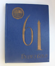 1961 Blue & Gold Univerity of California Berkeley Cal Yearbook CA Vol 88 Annual picture