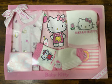 Hello Kitty Baby Set Sanrio Color pink 5-piece set birthday gift New F/S Japan picture