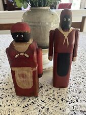 African American Statues - Wooden Folk Art picture
