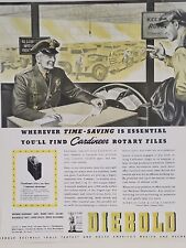 1942 Diebold Safe & Lock Fortune WW2 Print Ad Q3 Truck  Manufacturing Plant picture