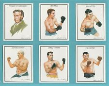 BOXING  -  IDEAL  ALBUMS  -  SET  OF  L 25  BOXING  GREATS  CARDS  -  1991 picture