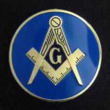 Masonic Car Auto Emblem (Light Blue) MAE-1 picture