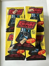 SINGLE (1) 1980 TOPPS STAR WARS EMPIRE STRIKES BACK SERIES 3 SEALED WAX PACK picture