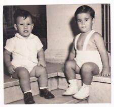 VICE PRES RAUL CARDENAS GRANDCHILDREN JOSE MARIA & EDUARDO CUBA 1946 Photo Y 313 picture