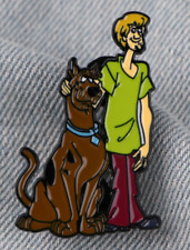 Shaggy & Scooby Doo enamel pin - brooch lapel cartoon funny -   picture