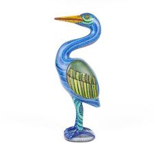 Gorgeous Zapotec Heron - Oaxacan Alebrije Wood Carving picture